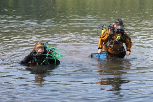 Dive, Rescue Presentation, Ryan Township Rescue Squad, Locust Lake State Park, Barnesville, 8-9-2014 (12)