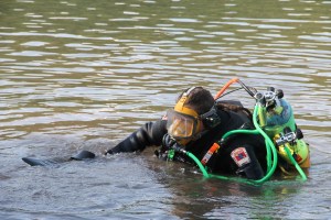 Dive, Rescue Presentation, Ryan Township Rescue Squad, Locust Lake State Park, Barnesville, 8-9-2014 (13)