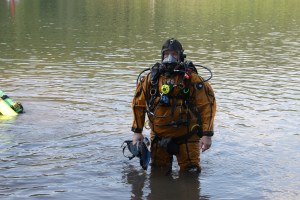 Dive, Rescue Presentation, Ryan Township Rescue Squad, Locust Lake State Park, Barnesville, 8-9-2014 (14)