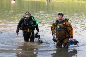 Dive, Rescue Presentation, Ryan Township Rescue Squad, Locust Lake State Park, Barnesville, 8-9-2014 (15)
