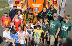 Dive, Rescue Presentation, Ryan Township Rescue Squad, Locust Lake State Park, Barnesville, 8-9-2014 (18)