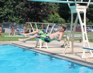 Diving and Sliding, Splash Day, H.D. Buehler Memorial Bungalow Pool, Tamaqua, 8-2-2014 (101)
