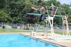 Diving and Sliding, Splash Day, H.D. Buehler Memorial Bungalow Pool, Tamaqua, 8-2-2014 (11)