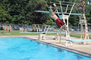Diving and Sliding, Splash Day, H.D. Buehler Memorial Bungalow Pool, Tamaqua, 8-2-2014 (111)