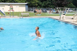 Diving and Sliding, Splash Day, H.D. Buehler Memorial Bungalow Pool, Tamaqua, 8-2-2014 (114)