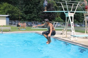 Diving and Sliding, Splash Day, H.D. Buehler Memorial Bungalow Pool, Tamaqua, 8-2-2014 (118)