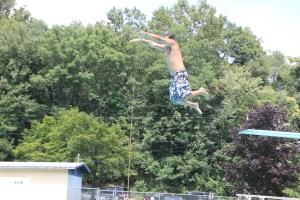 Diving and Sliding, Splash Day, H.D. Buehler Memorial Bungalow Pool, Tamaqua, 8-2-2014 (119)