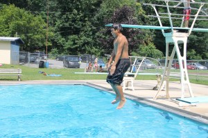Diving and Sliding, Splash Day, H.D. Buehler Memorial Bungalow Pool, Tamaqua, 8-2-2014 (12)