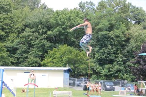 Diving and Sliding, Splash Day, H.D. Buehler Memorial Bungalow Pool, Tamaqua, 8-2-2014 (120)
