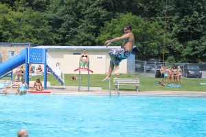 Diving and Sliding, Splash Day, H.D. Buehler Memorial Bungalow Pool, Tamaqua, 8-2-2014 (121)
