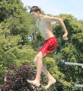 Diving and Sliding, Splash Day, H.D. Buehler Memorial Bungalow Pool, Tamaqua, 8-2-2014 (125)