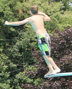 Diving and Sliding, Splash Day, H.D. Buehler Memorial Bungalow Pool, Tamaqua, 8-2-2014 (129)