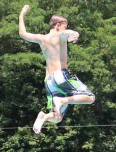 Diving and Sliding, Splash Day, H.D. Buehler Memorial Bungalow Pool, Tamaqua, 8-2-2014 (130)