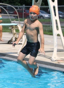 Diving and Sliding, Splash Day, H.D. Buehler Memorial Bungalow Pool, Tamaqua, 8-2-2014 (133)