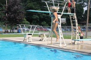 Diving and Sliding, Splash Day, H.D. Buehler Memorial Bungalow Pool, Tamaqua, 8-2-2014 (149)