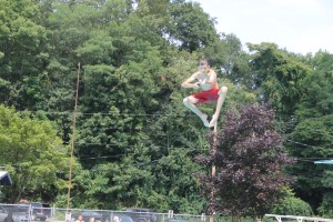 Diving and Sliding, Splash Day, H.D. Buehler Memorial Bungalow Pool, Tamaqua, 8-2-2014 (153)