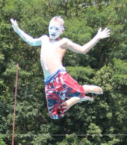 Diving and Sliding, Splash Day, H.D. Buehler Memorial Bungalow Pool, Tamaqua, 8-2-2014 (16)