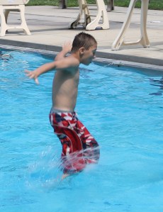 Diving and Sliding, Splash Day, H.D. Buehler Memorial Bungalow Pool, Tamaqua, 8-2-2014 (161)