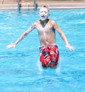 Diving and Sliding, Splash Day, H.D. Buehler Memorial Bungalow Pool, Tamaqua, 8-2-2014 (17)