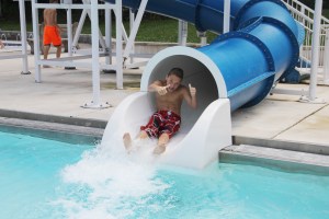 Diving and Sliding, Splash Day, H.D. Buehler Memorial Bungalow Pool, Tamaqua, 8-2-2014 (174)
