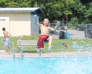 Diving and Sliding, Splash Day, H.D. Buehler Memorial Bungalow Pool, Tamaqua, 8-2-2014 (27)