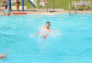 Diving and Sliding, Splash Day, H.D. Buehler Memorial Bungalow Pool, Tamaqua, 8-2-2014 (33)