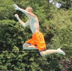 Diving and Sliding, Splash Day, H.D. Buehler Memorial Bungalow Pool, Tamaqua, 8-2-2014 (46)