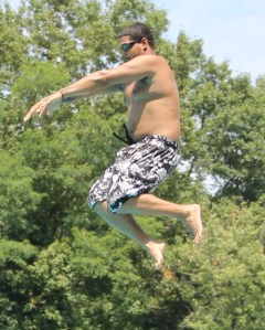 Diving and Sliding, Splash Day, H.D. Buehler Memorial Bungalow Pool, Tamaqua, 8-2-2014 (57)