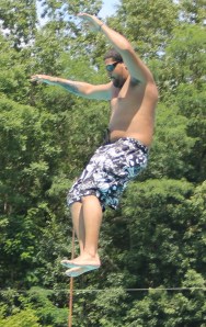 Diving and Sliding, Splash Day, H.D. Buehler Memorial Bungalow Pool, Tamaqua, 8-2-2014 (58)