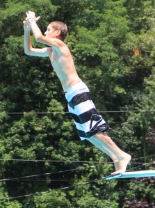 Diving and Sliding, Splash Day, H.D. Buehler Memorial Bungalow Pool, Tamaqua, 8-2-2014 (6)