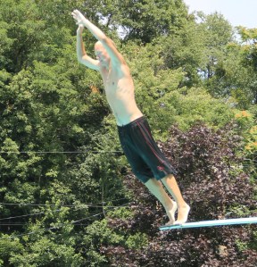 Diving and Sliding, Splash Day, H.D. Buehler Memorial Bungalow Pool, Tamaqua, 8-2-2014 (66)