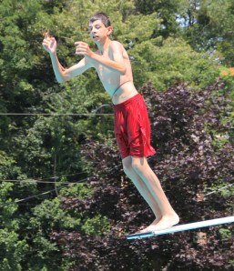 Diving and Sliding, Splash Day, H.D. Buehler Memorial Bungalow Pool, Tamaqua, 8-2-2014 (73)
