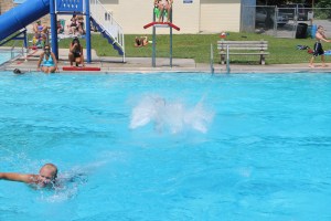 Diving and Sliding, Splash Day, H.D. Buehler Memorial Bungalow Pool, Tamaqua, 8-2-2014 (76)