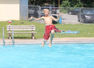 Diving and Sliding, Splash Day, H.D. Buehler Memorial Bungalow Pool, Tamaqua, 8-2-2014 (82)