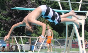 Diving and Sliding, Splash Day, H.D. Buehler Memorial Bungalow Pool, Tamaqua, 8-2-2014 (84)