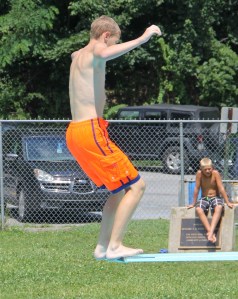 Diving and Sliding, Splash Day, H.D. Buehler Memorial Bungalow Pool, Tamaqua, 8-2-2014 (91)