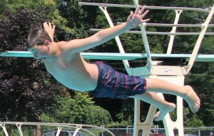 Diving and Sliding, Splash Day, H.D. Buehler Memorial Bungalow Pool, Tamaqua, 8-2-2014 (94)