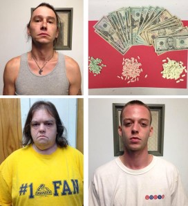 Drug Arrest 2 STORY via Mahanoy City Police Department, 8-15-2014 (COMBINED)