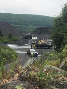 Fire, Front End Loader, via Nesquehoning Fire Company, Panther Creek Power, 8-3-2014 (3)