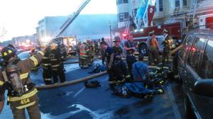 Fire Photos from Keith Yerusavage, East Centre Street, Mahanoy City, 8-26-2014 (13)