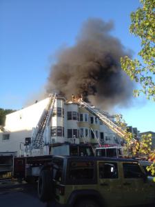 Fire Photos from Keith Yerusavage, East Centre Street, Mahanoy City, 8-26-2014 (3)