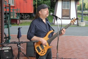 Fraser Thomas Band, Chamber of Commerce Concert Series, Train Station, Tamaqua, 8-14-2014 (14)