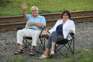 Fraser Thomas Band, Chamber of Commerce Concert Series, Train Station, Tamaqua, 8-14-2014 (21)