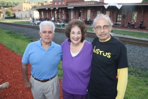 Fraser Thomas Band, Chamber of Commerce Concert Series, Train Station, Tamaqua, 8-14-2014 (32)