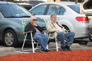 Fraser Thomas Band, Chamber of Commerce Concert Series, Train Station, Tamaqua, 8-14-2014 (6)