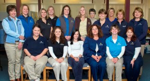 Pictured from front left are Vicki Serfass, Andrea Porambo, Tiffany Steigerwalt, Christine Hartung, Sharon Miller and Jean Arner. From back left are Nanette Haldeman-Green, Lori Dacey, Tammy Hornung, Kelly Wagner, Sandy Dunstan, Missy Kosica, Deb Krause, Gail Jordan, Lisa Gerber, Elizabeth Mongi, Christine Owsinski comprise the team of St. Luke’s Miners Campus Home Health Division recently recognized by Press Ganey for its excellence in home care.  
