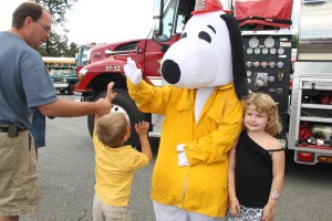 Hydrant named as New Fire Company Mascot, West Penn Fire Company, West Penn, 8-17-2014 (28)