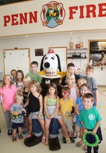 Hydrant named as New Fire Company Mascot, West Penn Fire Company, West Penn, 8-17-2014 (6)