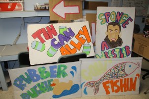 Kidz Karnival Map and Sign Photos, North Railroad Street, Tamaqua 2014 (3)