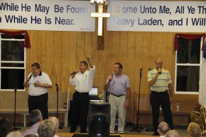 Lumber River Quartet, Lewistown Valley Tabernacle, Tamaqua, Walker Township, 8-22-2014 (112)